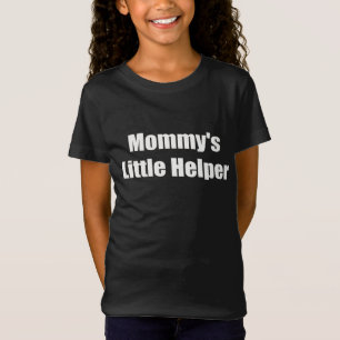 Camiseta dia de as mães "Pequeno Auxiliar de Mamãe"