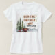 Camiseta Dia de as mães Personalizada Woodcolor Woodland 1  (Frente do Design)