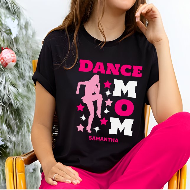 Camiseta Dia de as mães Personalizado da Dança Mãe (Criador carregado)