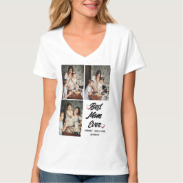 Camiseta Dia de as mães personalizado, presente de colagem 