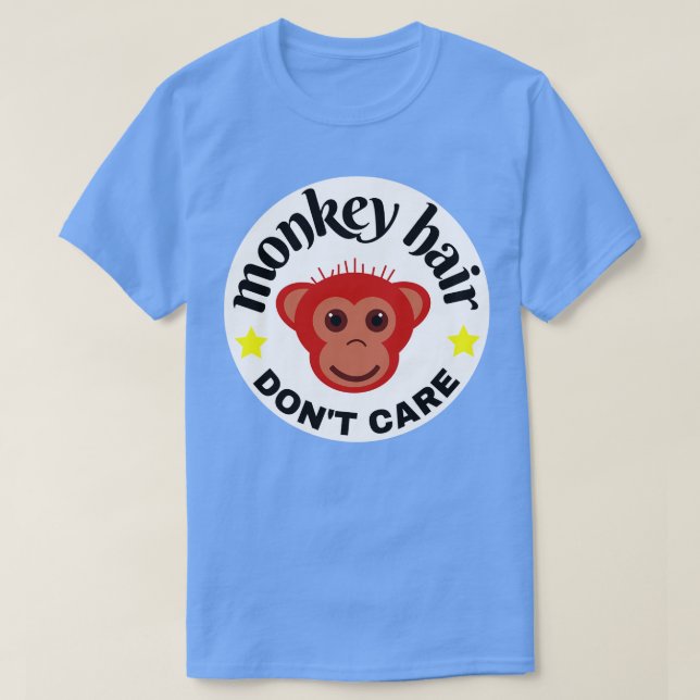 Camiseta Dia de cabelo ruim 2 (Frente do Design)
