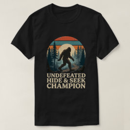 Camiseta Dia de caminhada na montanha do Pé Grande Vintage 
