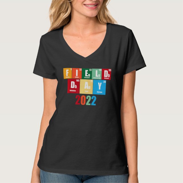Camiseta Dia de Campo 2022 Professores de Química de Mesa P (Frente)