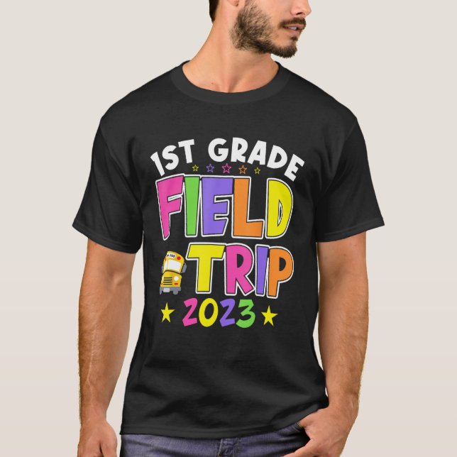 Camiseta Dia de Campo de Viagem 2023 Estudantes de Primeira (Frente)