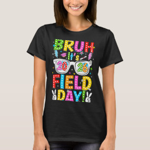 Camiseta Dia de Campo do Bruh Professor Meninas Meninos Cri