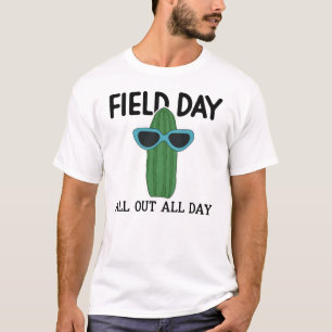 Camiseta Dia de Campo Engraçado Citação Fim do Ano Escolar