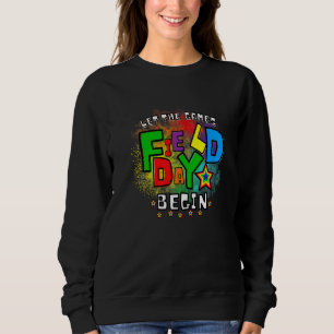 Camiseta Dia de Campo Os Jogos Começam Crianças Meninos Men