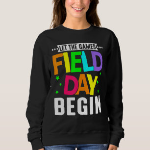 Camiseta Dia de Campo Os Jogos Começam Crianças Meninos Men