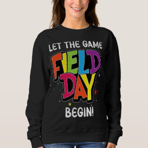 Camiseta Dia de Campo Que Os Jogos Comecem Crianças Meninas