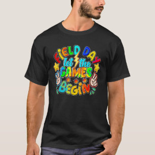 Camiseta Dia de Campo Que Os Jogos Comecem Professores Garo