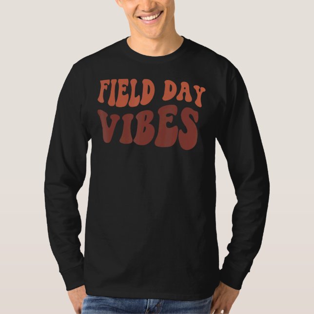 Camiseta Dia de Campo Vibes Para Crianças (Frente)