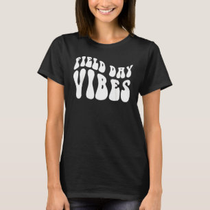 Camiseta Dia de Campo Vibes Para Crianças Professoras Dia D