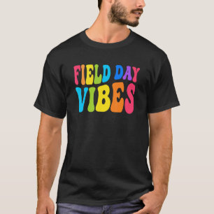 Camiseta Dia de Campo Vibes Para Crianças Professoras Dia D
