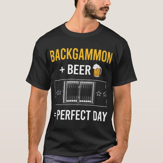 Camiseta Dia de Chopp Gamão (Frente)