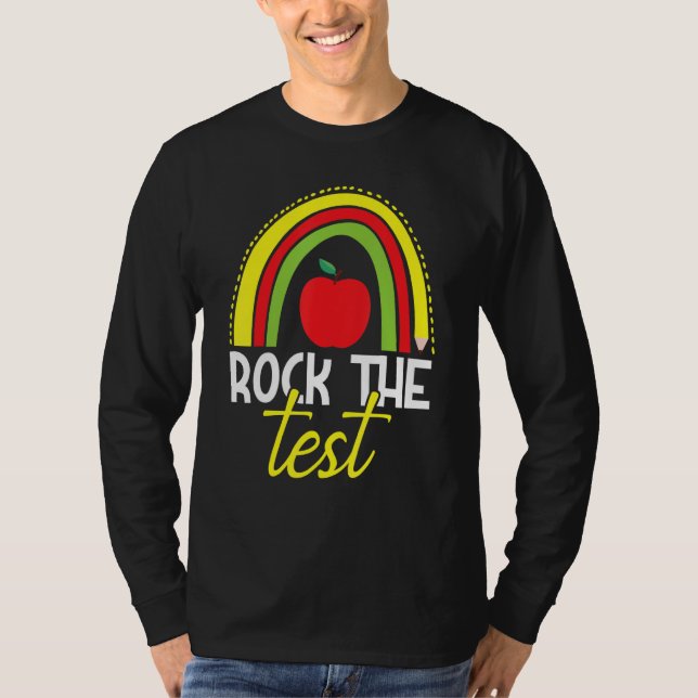 Camiseta Dia de Chuva de Cores do Teste Estudante e  (Frente)