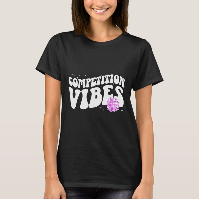 Camiseta Dia de Competição de Animação Vibes Dia de Comp de (Frente)