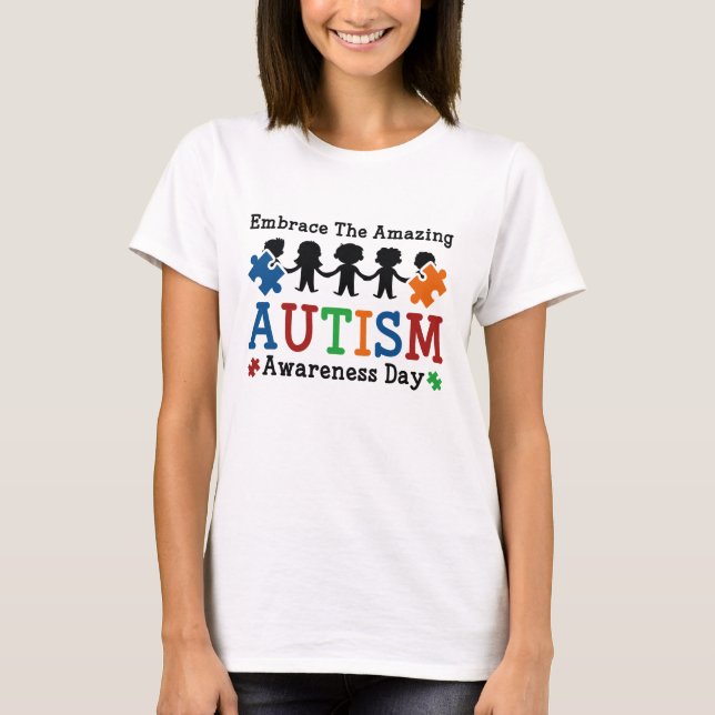 Camiseta Dia de Conscientização do Autismo (Frente)
