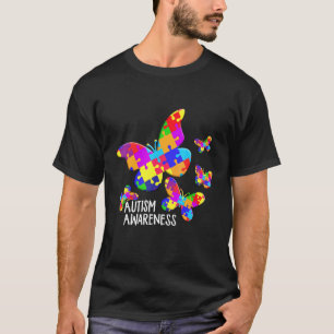 Camiseta Dia de Conscientização do Autismo Criança Autista 