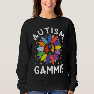 Camiseta Dia de Conscientização do Autismo do Girassol Famí