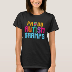 Camiseta Dia de Conscientização do Autismo Família Orgulhos
