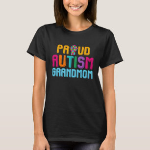 Camiseta Dia de Conscientização do Autismo Família Orgulhos