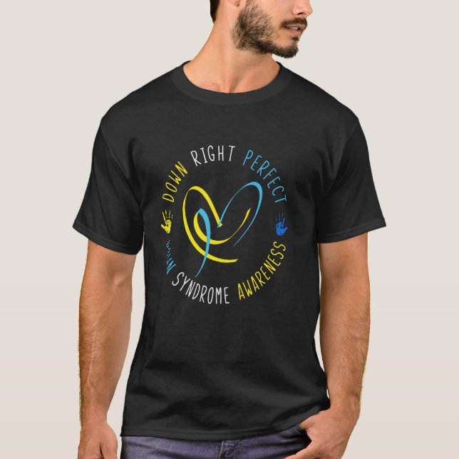 Camiseta Dia de Conscientização sobre a Síndrome de Down 21 (Frente)