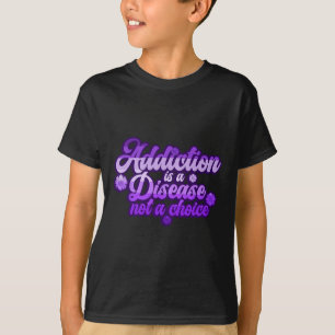 Camiseta Dia de Conscientização sobre Overdose Faixa Roxa V