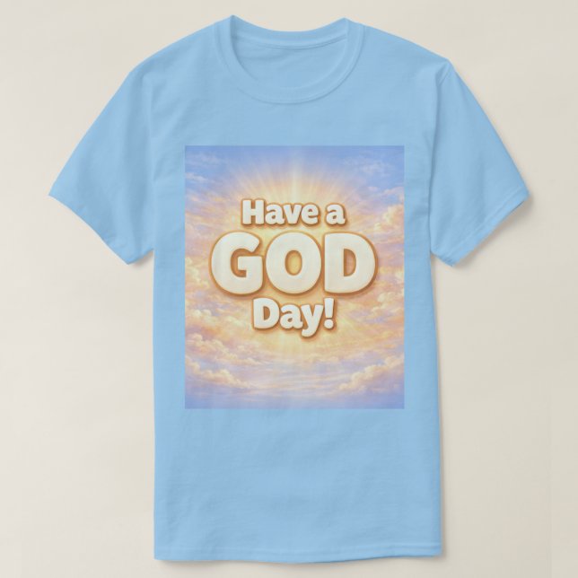 Camiseta DIA DE DEUS (Frente do Design)