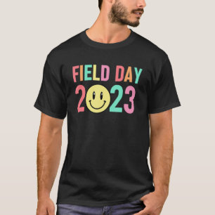 Camiseta Dia de Diversão de Hippie Field Day Para Crianças