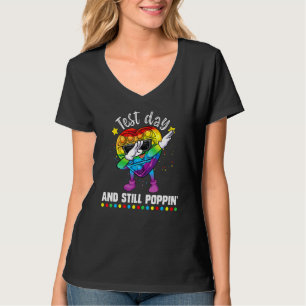 Camiseta Dia De Ensaio Do Arco-Íris Fidget E Ainda Prendend