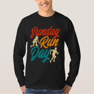 Camiseta Dia de Execução de Meia Maratona Runner