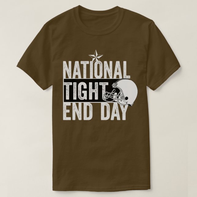 Camiseta dia de fecho nacional apertado (Frente do Design)