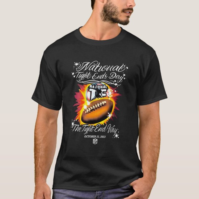 Camiseta dia de fecho nacional apertado (Frente)