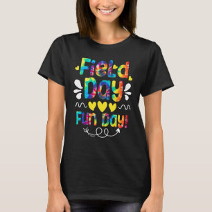 Camiseta Dia de Festa de Campo Diversão Tie Dye Crianças Pr