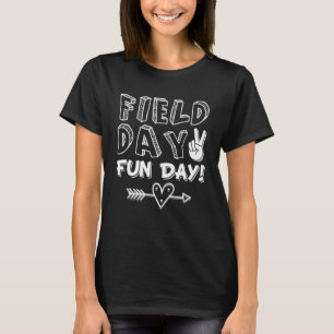 Camiseta Dia de Festa de Campo Escola Arco-Íris Cor Criança