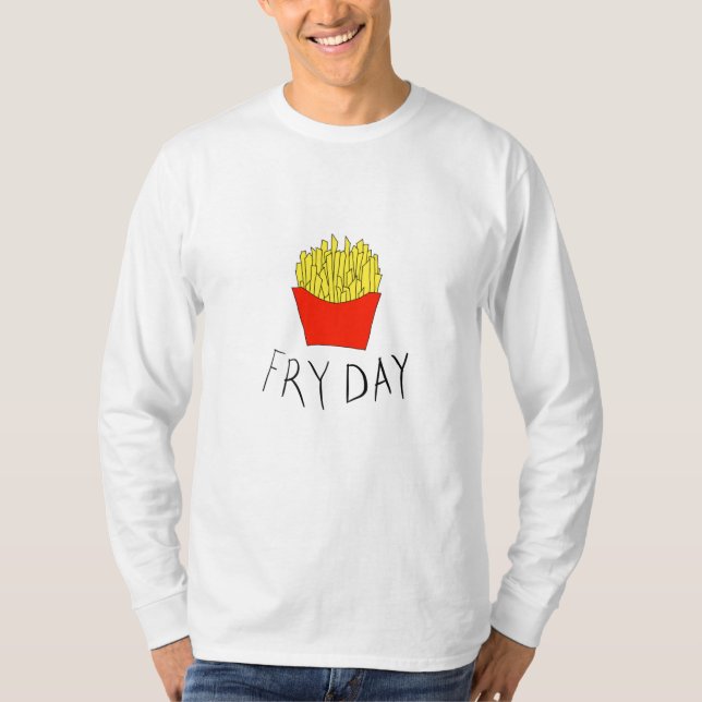 Camiseta Dia de fritar (Frente)