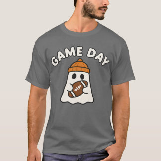 Camiseta Dia de Futebol do Fantasma Halloween