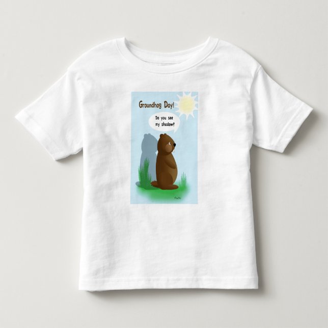 Camiseta Dia de Groundhog (Frente)