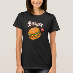 Camiseta Dia de Hambúrguer para crianças fantasia escolar H