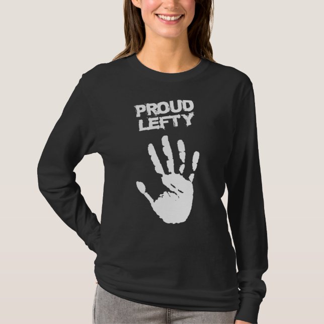 Camiseta Dia de Handeru2019s, esquerda orgulhosa (Frente)
