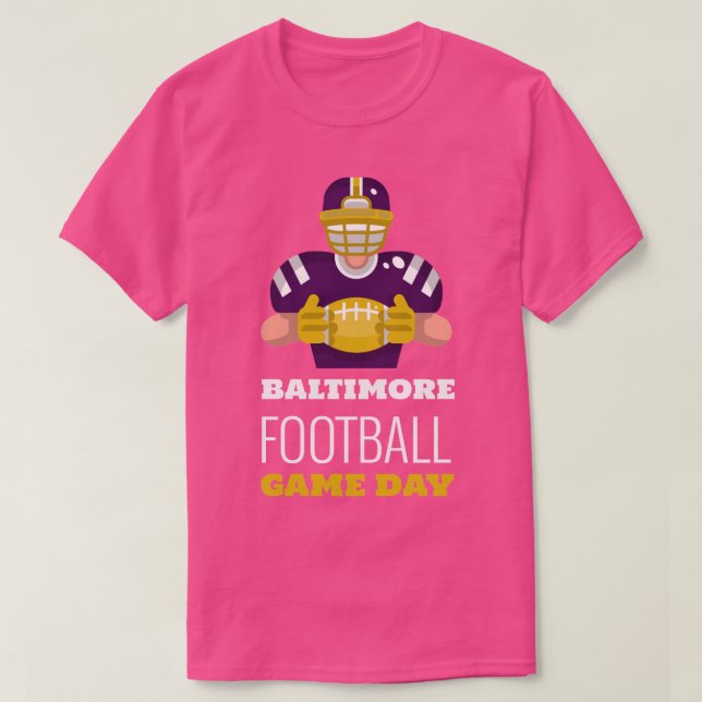 Camiseta Dia de Jogo Baltimore (Frente do Design)