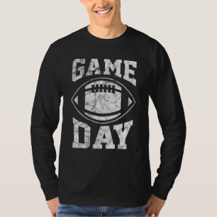 Camiseta Dia de Jogo de Futebol Esportes de Equipe Homens M