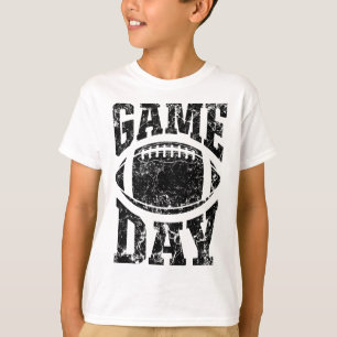Camiseta Dia de Jogo Futebol Temporada Engraçado Homens Mul