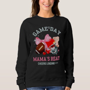 Camiseta DIA DE JOGO, MÃE ESTÁ PREPARADA Mãe de jogador de 