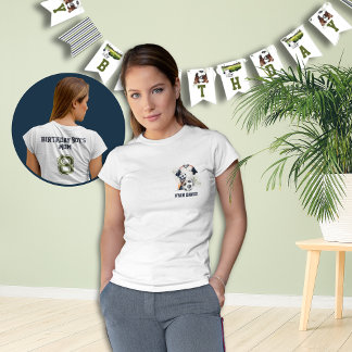Camiseta Dia de Jogo Personalizado Mãe dos Esportes de Cria