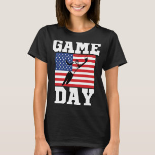 CAMISETA DIA DE JOGO USA BANDEIRA AMERICANA FUTEBOL FANS ES