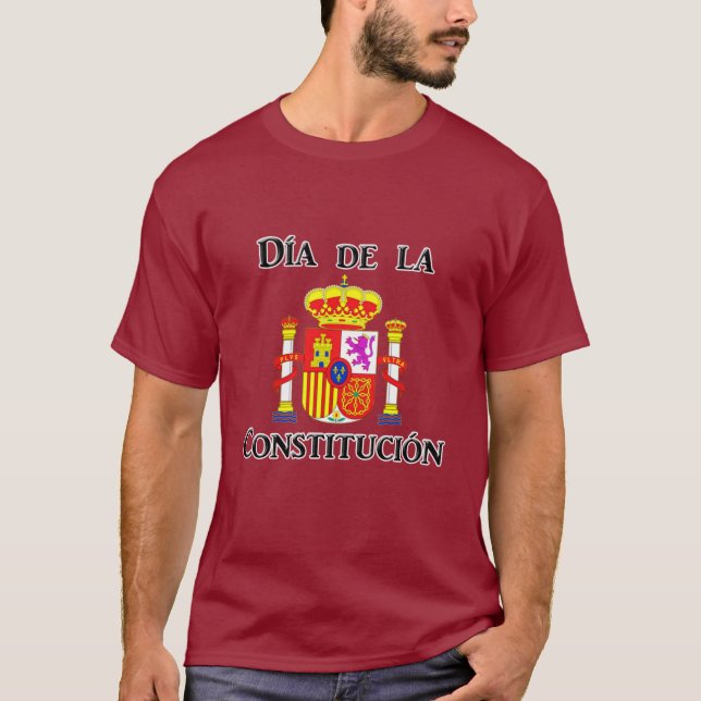 Camiseta Día de la Constitución - Espanha (Frente)