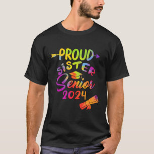 Camiseta Dia de Licenciação do Mais velho Irmã Orgânico 202