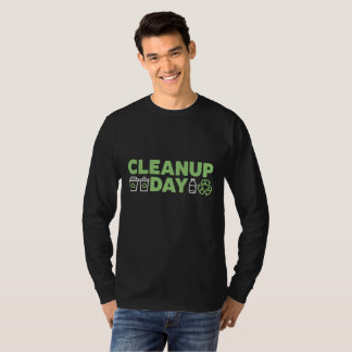 Camiseta Dia de Limpeza Ecológico