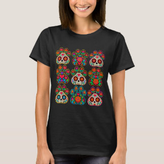 Camiseta Dia de los mortos dia de los mortos patas de cacho